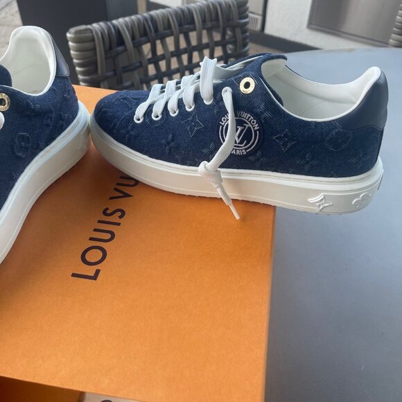 Louis Vuitton Time Out Sneaker Denim - Picture 11 of 14
